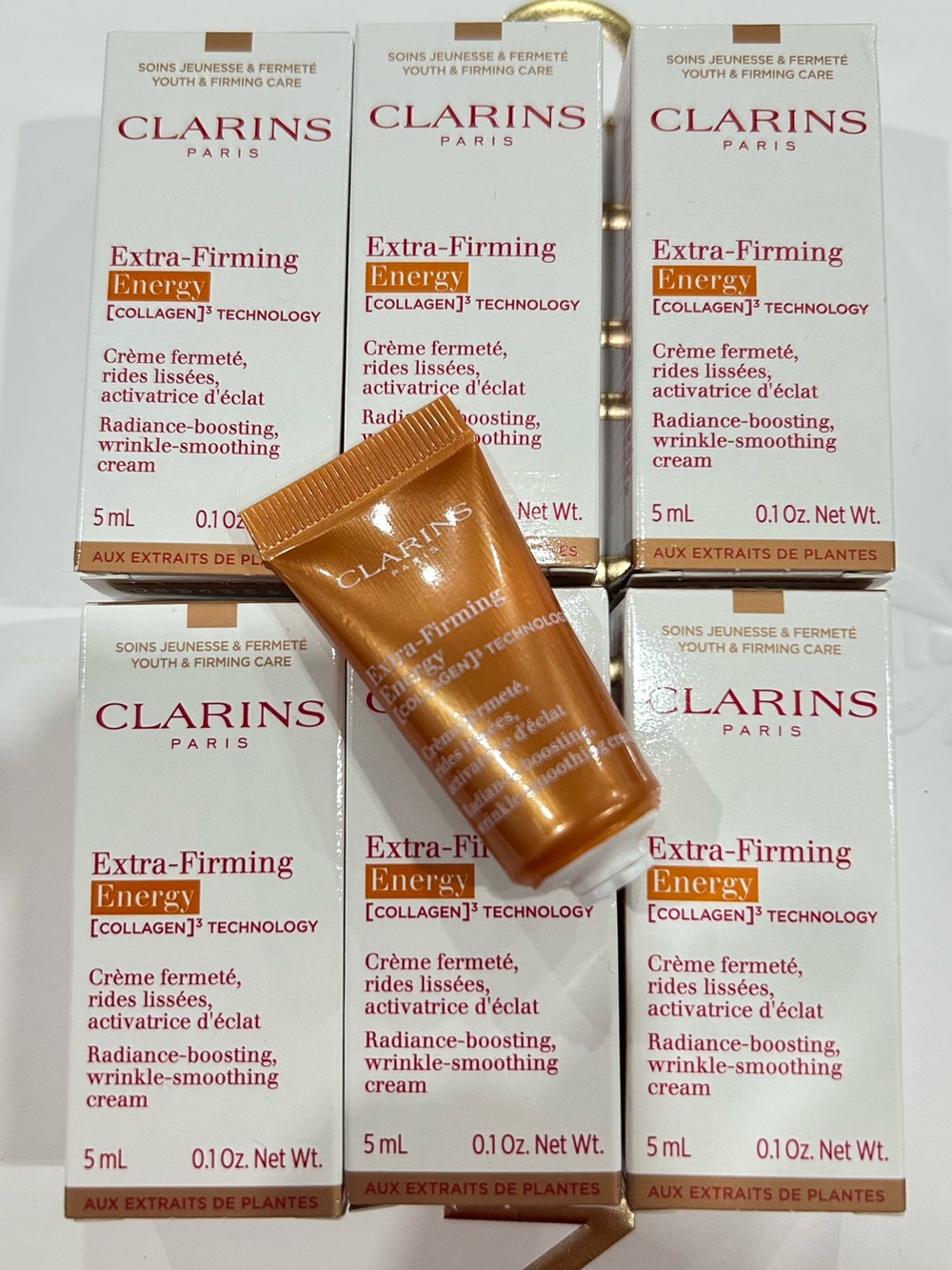 5mlx6 Clarins Extra-Firming Energy Refillable Moisturize
